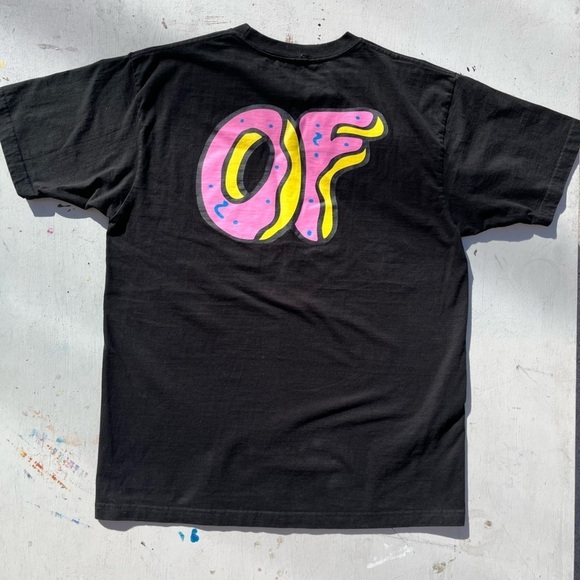Men's Odd Future T-Shirt Multicolor Tie Dyed M Hip Hop Rap OFWGKTA Golf Donut LA - Picture 1 of 10